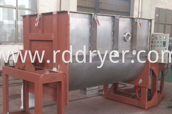 Horizontal Ribbon Mixer for Batch Mixing